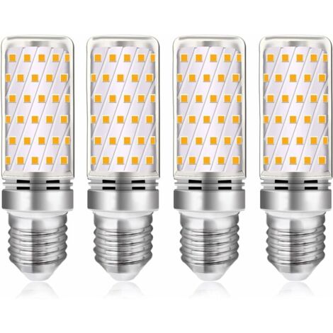 MINKUROW E27 But Led Glühbirne 12 W Kaltweiß 6000 K, 360 ° Licht, E27 Halogen Äquivalent 100 W, AC 230 V, E27 Led But Kaltlampe für Innenbeleuchtung, nicht dimmbar, 4 Stück (1/5)