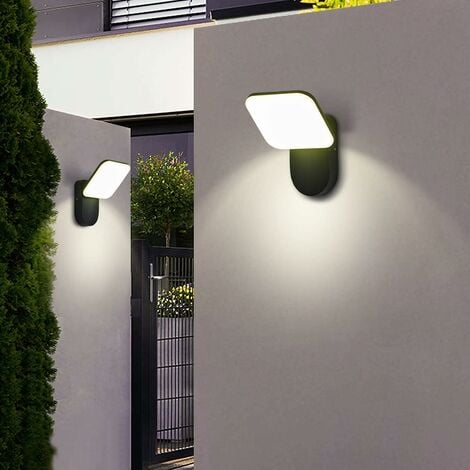 MINKUROW 12 W LED-Wandleuchte für den Innen- und Außenbereich im  Erdgeschoss LED-Wandleuchte Moderne wasserdichte