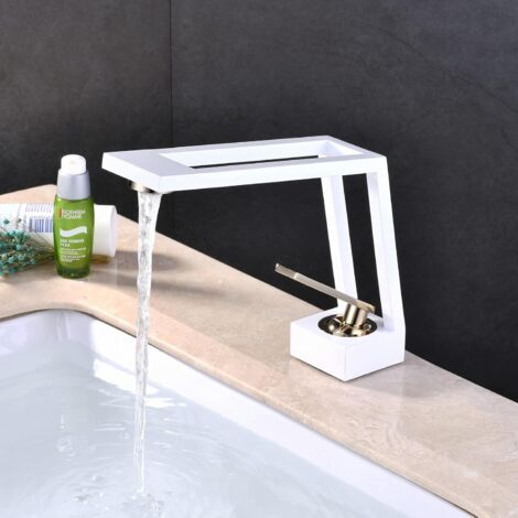 Aolemi Wand-Wasserhahn Fürs Badezimmer – Poliertes Chrom, Einhandhebel, Aus Massivem Messing