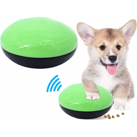 MINKUROW Pet Dog Vocal Toy Dog Treat Ball Futterspender Interaktives  Spielzeug Anti-Biss-Leckball mit Sound