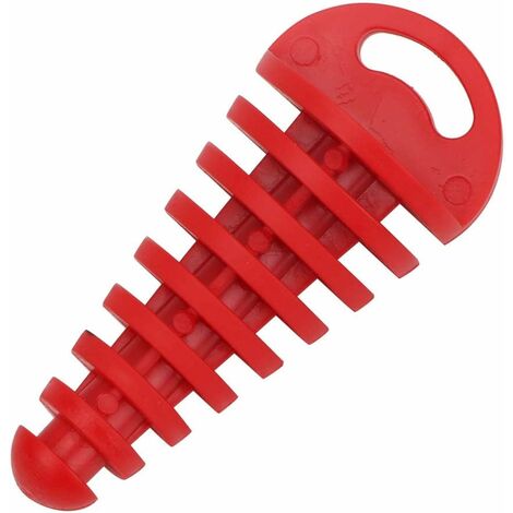 MINKUROW Motorrad Wasserdichter Gummi Auspuffstopfen Rot (1/3)