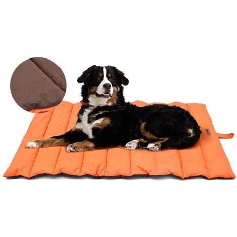 MINKUROW Wasserdichte Hundematte für draußen, waschbares Hundebett, antistatisch, hygienisch, faltbar, große Haustier-Reisedecke 110 x 68 cm (1/5)