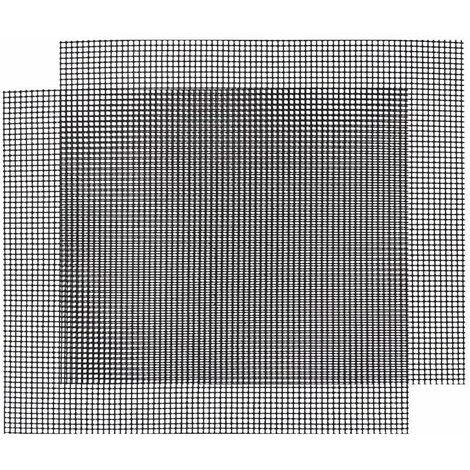 MINKUROW Teflon-Grillmatte, ofengebackene Antihaft-Backmatte, Grill- und Backunterlage – FDA-, LFGB- und SGS-zugelassen – ideal für Brötchen, 2 Stück (42 x 36) (1/5)