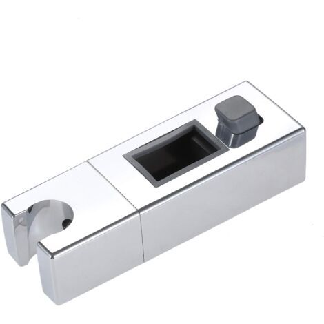 MINKUROW Verstellbarer rechteckiger Duschkopfhalter mit Schiebestange für Badezimmer – Feste Wandhalterung, anpassbar an Vierkantschiene 30 x 15 mm (1/5)