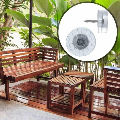 MINKUROW 20 Stück Φ18 mm runde Anti-Rutsch-Gummipads für Möbel, Stühle,  Sofas, Tische und Holzböden