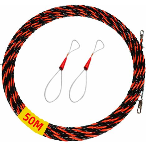MINKUROW 50 m elektrischer Drahtzieher durch die Wand, Edelstahl-Angelkabel (5 mm) (1/5)