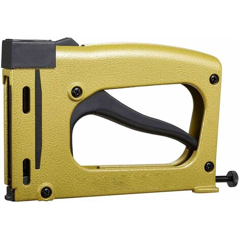 MINKUROW Back Frame Tungsten Steel Plate Nail Gun mit 1000 Stück Nägeln,  kabelloser Hefter Hefter für geeignet für Fotorahmen, Fensterglas