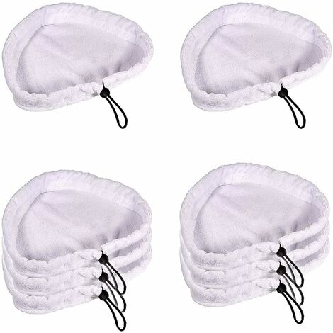 Mikrofaser-Ersatztücher 8 Stück kompatibel Universal Reinigung Dampfmop Tuch Ersatz Dampfmopp Tücher Universal waschbare Mikrofaser Ersatzpads (1/5)