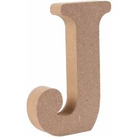 Dekorative Holzbuchstaben (J), Originalfarbe, 26 optionales Alphabet für Deko, Kindernamen, Hochzeit, Geburtstag, Party, Heim- und Schlafzimmerdekoration