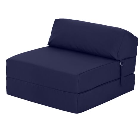 Ensemble matelas futon en coton et structure en bois massif naturel