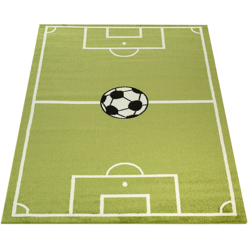 Tappeto per bambini con campo da calcio Larghezza: 120 cm, Lunghezza: 170  cm