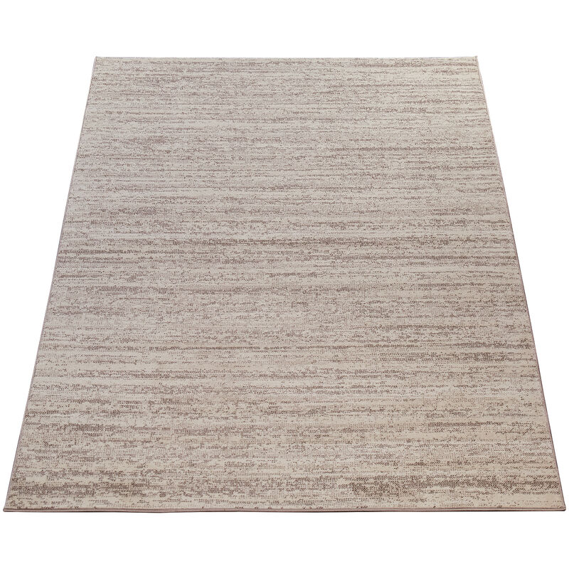 Tappeto Moderno Pelo Corto 3D Boho Skandi | Lavabile 80x150 Cm, Effetto Intaglio, Crema Per Soggiorno E Camera