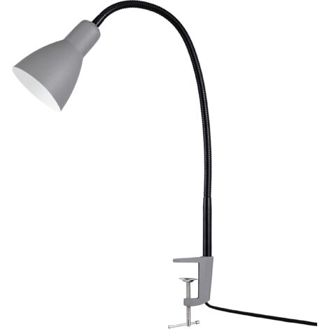 Paco Home Lampada LED Lampada Da Tavolo Deco Lampada Da Scrivania Studio  Ufficio E27 Nero 4