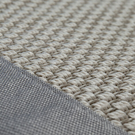 Tappeto VIMODA In Tessuto Piatto 120x160cm - Per Interni Ed Esterni, Beige, 100% Polipropilene - Foto 6