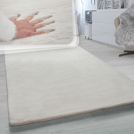 Tappeto A Pelo Lungo In Ecopelliccia Ultra Soffice, 120x160 Cm, Colore Turchese, 100% Polipropilene, Altezza Pelo 22 Mm