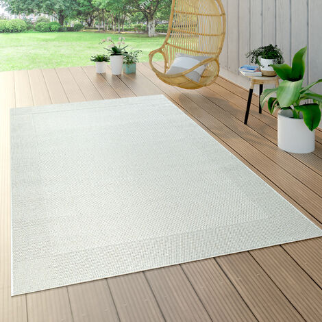 Tappeto lana bianco e grigio 160 x 230cm OMERLI 