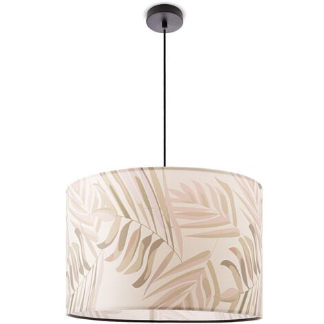 Lampada a Piantana con Supporto in Acciaio 135 cm Beige vidaXL 37160