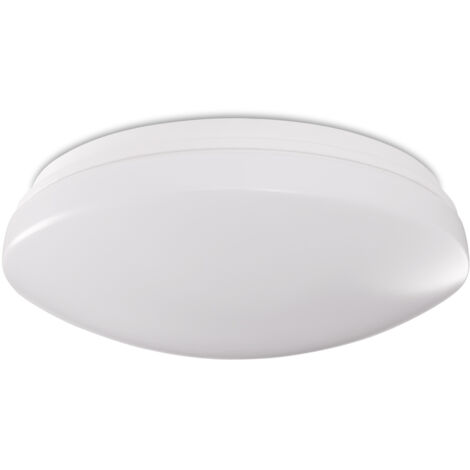Paco Home Lampada  Luce soffitto Soggiorno Parete luce bagno bianco IP44 impermeabile  Bianca,  4000K Bianco Neutro 1350 Lumen