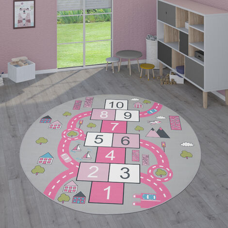 Tappeto per Bambini Tappeti da Gioco Tenda Indiana Leone Zebra Cactus
