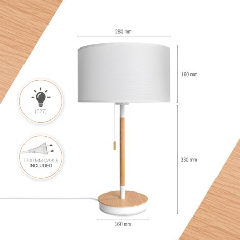 Lampada Da Terra EDISHINE Con Telecomando - Regolazione Luminosità E Colore, Paralume Lino, 165cm - Foto 3