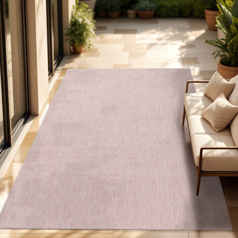 Tappeto Per Esterno Paco Home | Balcone, Terrazza, Cucina | Monocolore Mélange In Polipropilene - Foto 4