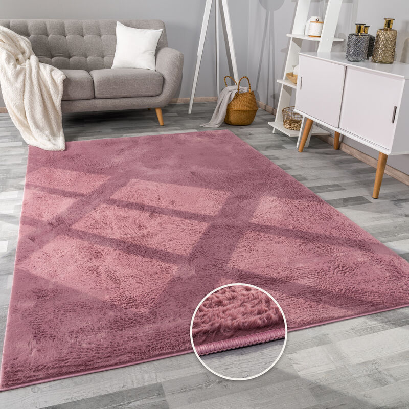 Paco Home Alfombra Cos 339 Pink 