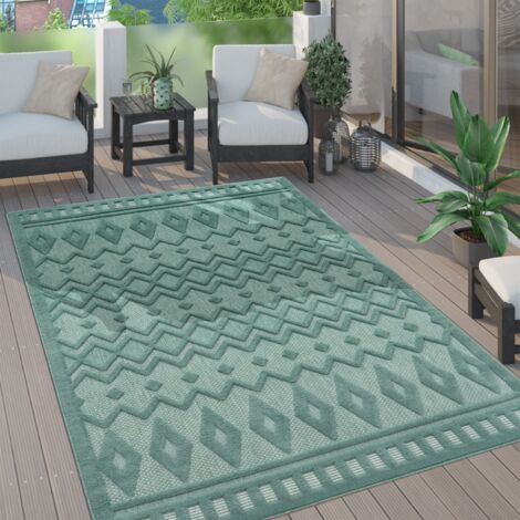 Alfombra de exterior BAHAMAS gris 120 x 180 CM