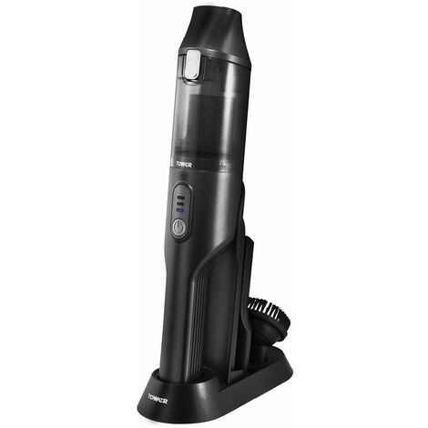 Tower T527000 Optimum 14.8V Handheld Vacuum Cleaner Cordless with a large 0.2Lcapacity and powerful motor, 200W