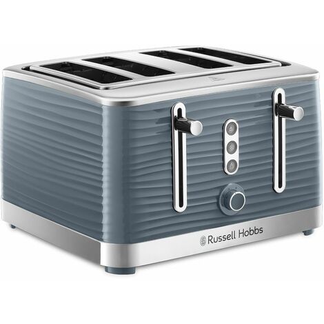 Kettle Toaster Set Black Chrome Accents Cheap Russell Hobbs