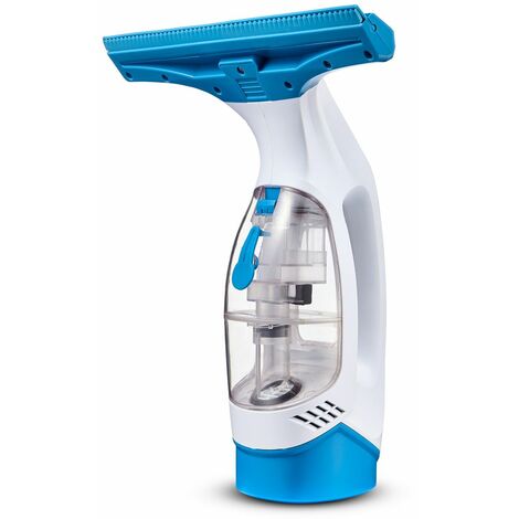 Tower T131001 Cordless Window Cleaner with Rechargeable Battery, 150 ml Water Tank, 20 W, Cool Blue