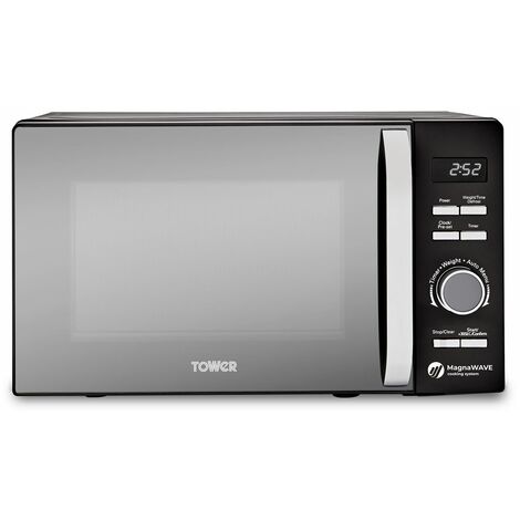 Tower T24039BLK Renaissance 20L Microwave with 5 Power Settings and MagnaWave technology, Black (1/5)