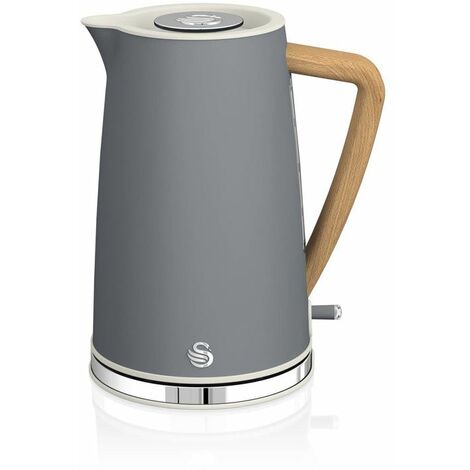 Swan Nordic Slate Grey 1.7 Litre Cordless Kettle