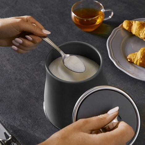 Tower T826176GRY Renaissance Set of Storage Canisters for Coffee