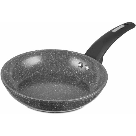 Tower Cerastone T81222 Forged Frying Pan with Non-Stick Coating and Soft Touch Handles, Graphite, 20 cm (1/5)