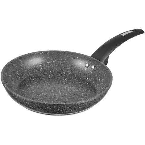 Tower Cerastone T81232 Forged Frying Pan with Non-Stick Coating and Soft Touch Handles, 24 cm, Graphite (1/5)
