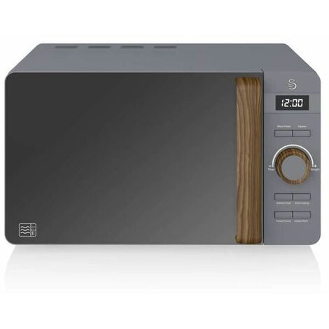 SWAN SM22036LGRYN - 20L Nordic Digital Microwave (1/2)