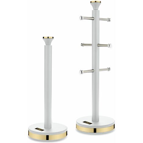 TOWER T826135WHT - Cavaletto Towel Pole and (1/5)
