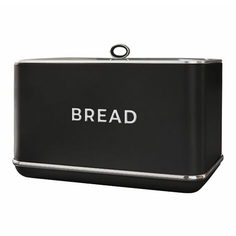 TOWER T826175BLK - Renaissance Bread Bin Black (1/5)