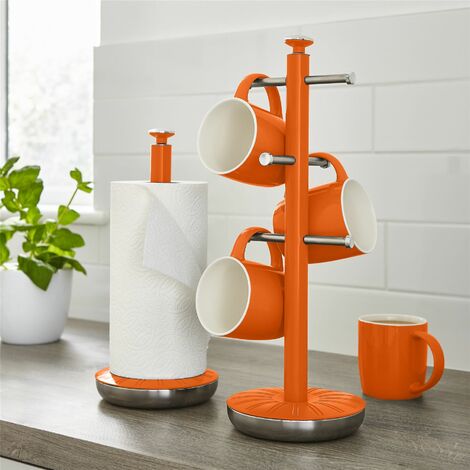 SWAN SWKA1054ON - Towel Pole and Mug Tree Set