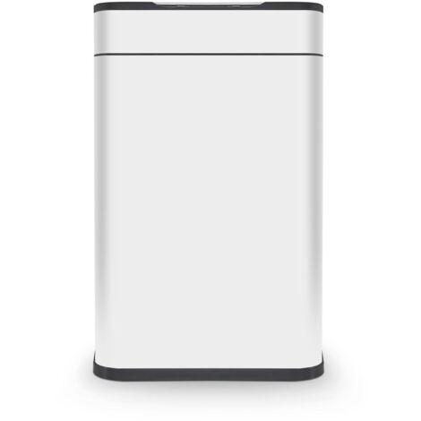 Tower Ozone Sensor Bin, Large 60L, Hands Free Opening, Carbon Filter, White T938023WHT (1/5)