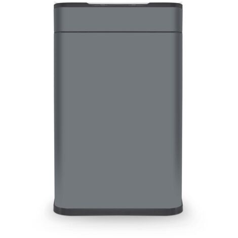 Tower Ozone Sensor Bin, Large 60L, Hands Free Opening, Carbon Filter, Grey T938023GRY (1/5)