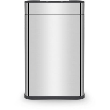 Tower Ozone Sensor Bin, Large 60L, Hands Free Opening, Carbon Filter, Stainless Steel T938023SS