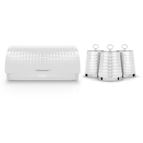 Tower Bundle consisting of bread bin and set of 3 canisters EEJB284 (1/5)