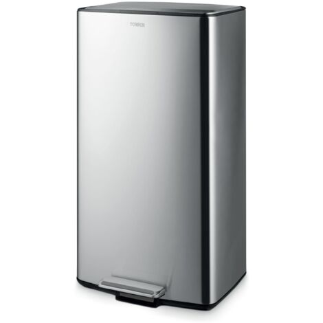 Tower Rectangular Pedal Bin, Stainless Steel T838020SS