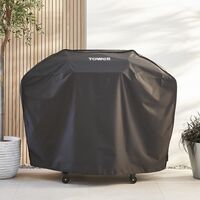 Tower T978525COV Three Burner Gas BBQ Cover, Waterproof and Windproof, Black