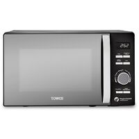 Tower T24039BLK Renaissance 20L Microwave with 5 Power Settings and MagnaWave technology, Black