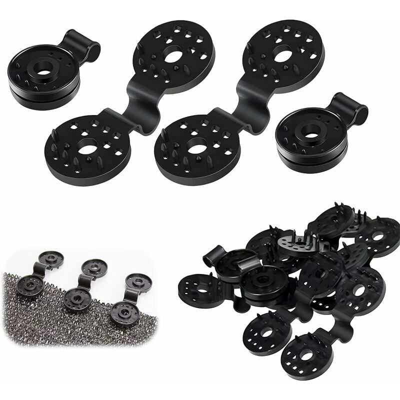 5pcs Clips En Plastique Pour Toile D'ombrage, Clips En Plastique Pour  Pare-soleil, Clips Noirs Pour Filet D'ombrage Pour Serre, Clip Pour Jardin  Extérieur Anti-oiseaux, Tissu D'ombrage Résistant Aux UV Pour L'agriculture  