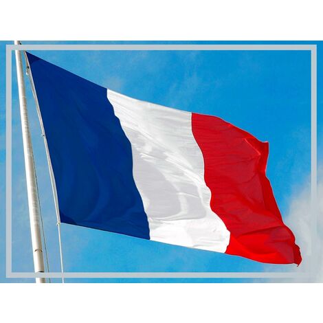 Drapeaux - drapeau national français 90 x 150 cm, tricolore