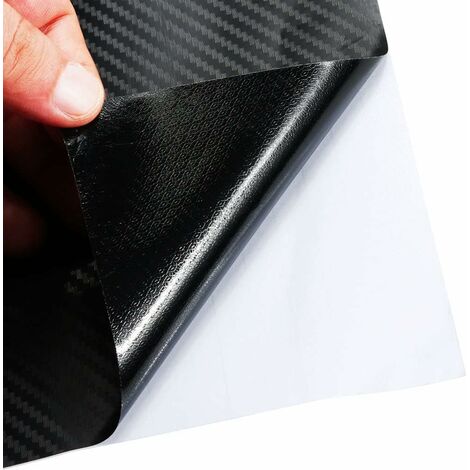 Opaltool Adhésif 3D Fibre Carbone Vinyle, 30 X 300cm Fibre de Carbone  Autocollant, Autocollant Carbone Film avec Grattoirs pour Bricolage  Intérieur