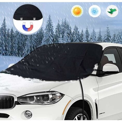 Voiture d'hiver Pare-brise Housse de neige Multi Purpose Auto Sun Shade  Protection du pare-brise avant